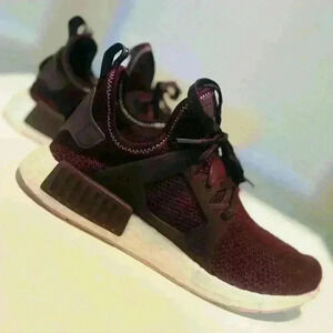 👟 Adidas- Women’s NMD _XR1 - PK Maroon- -Red